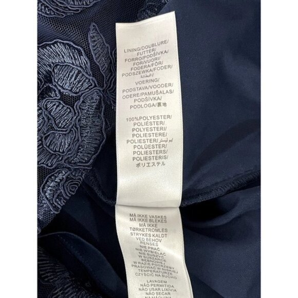 Adrianna Papell Rosie Embroidery Sheath Dress 4 - Picture 5 of 8